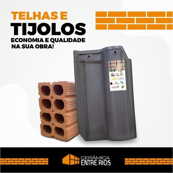 Tijolos e Telhas em Sorriso, MT